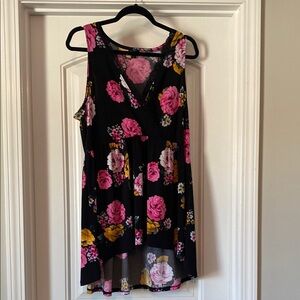 Floral Sleeveless Top